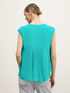 Sleeveless flowing blouse image number 1
