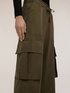 Cargo pants in mixed lyocell gabardine image number 2
