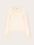 Viscose knit top with tonal trims image number 4
