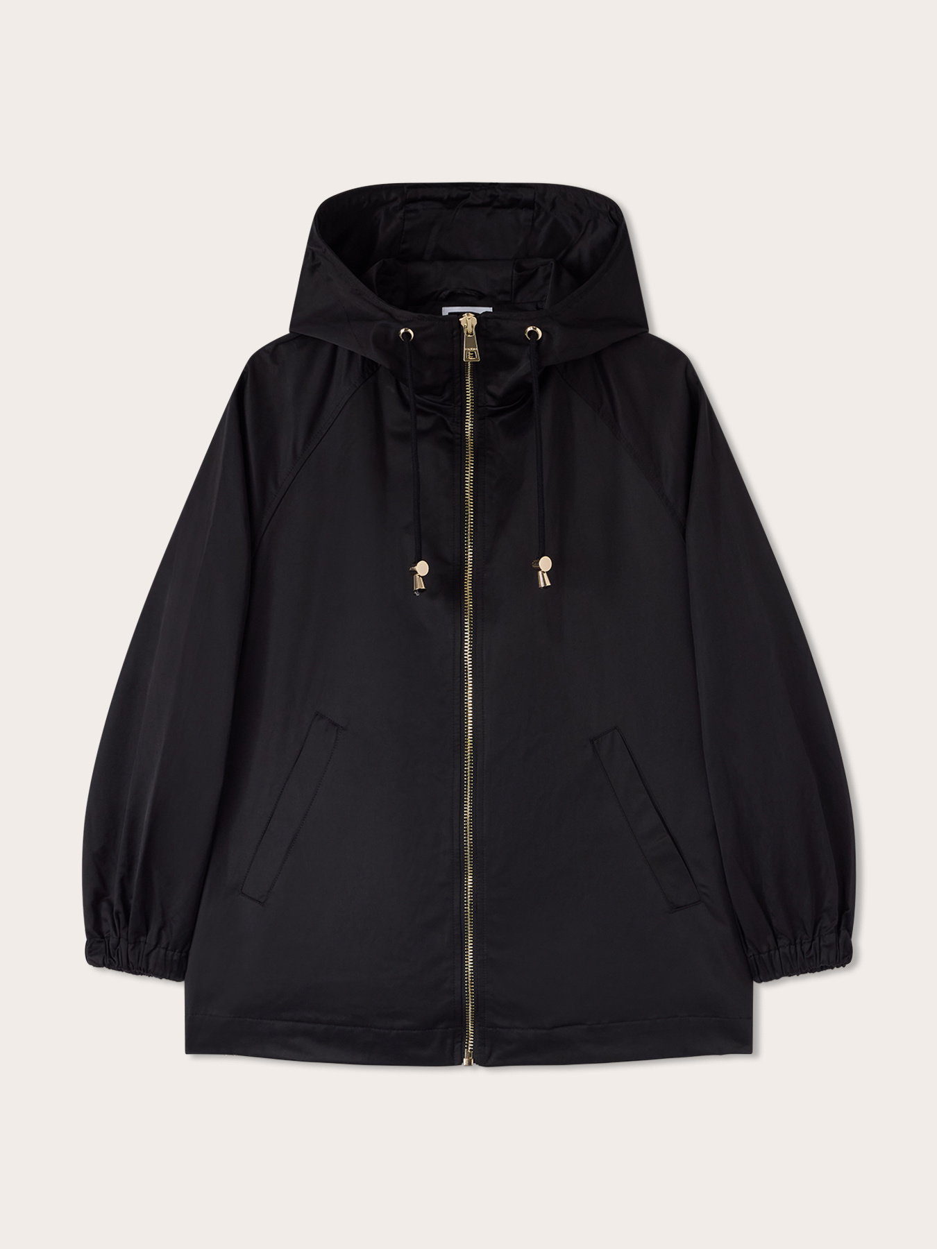 Parka in misto cotone con cappuccio image number 4