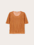 Kurzer Strickpullover in Knitteroptik image number 4