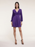 Lurex-Kleid mit Plisseerock image number 0
