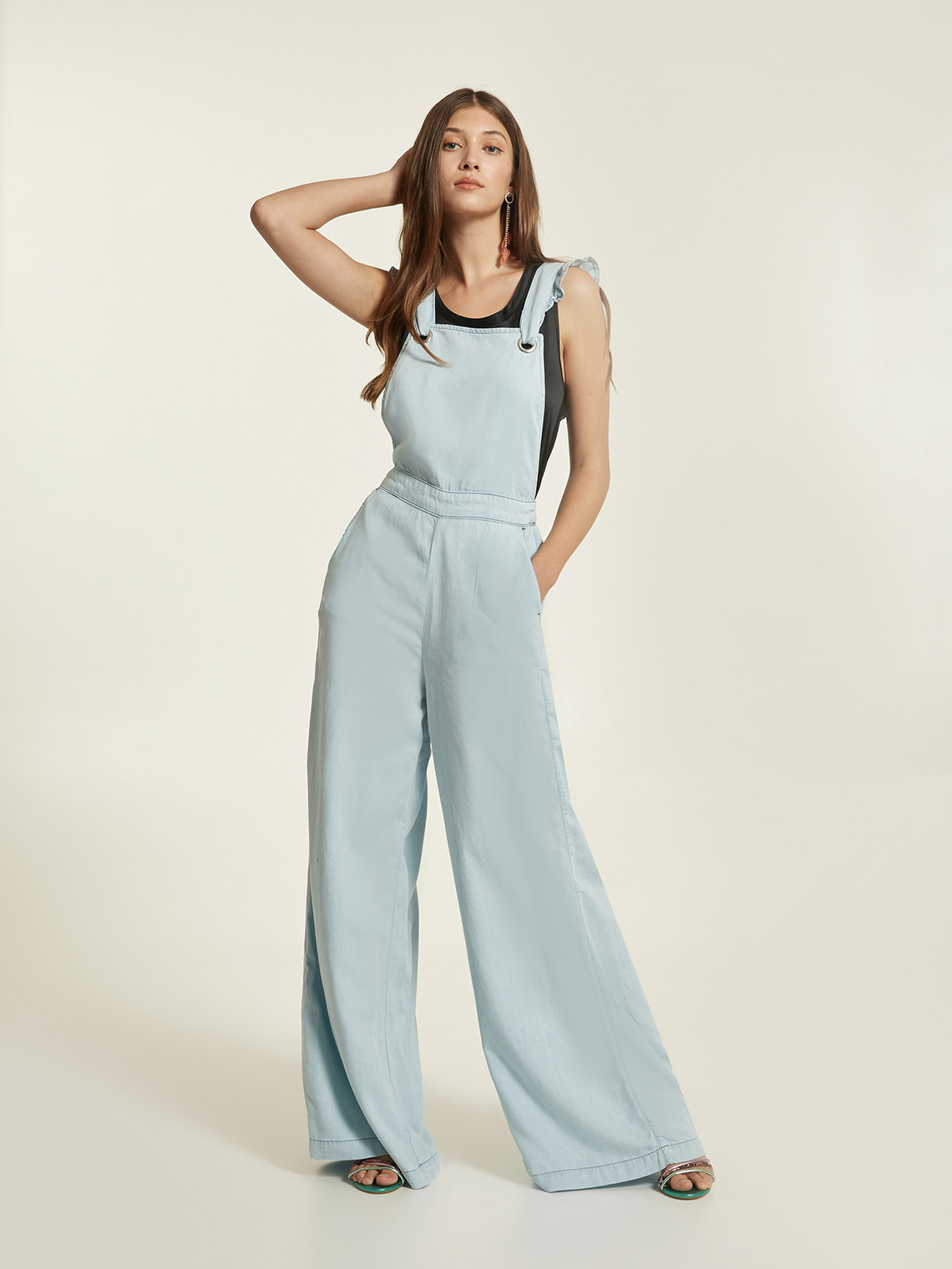 tencel dungarees