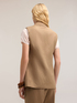 Gilet over misto lino image number 1