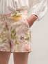 Floral pattern shorts image number 3