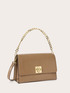 Borsa tracolla con catena e nottolino image number 3