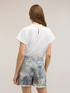 T-shirt with embroidered collar image number 1