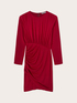 Jersey dress with draping image number 5
