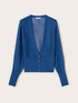 Fine lurex knit cardigan image number 4