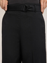 Pantaloni palazzo in cady con cintura image number 3