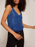 Top full paillettes image number 2