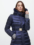 Long hooded down jacket image number 2