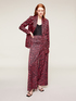 Leopard patterned palazzo trousers image number 0