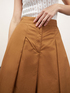 Wide-leg cropped trousers image number 2