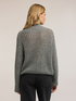 Mohair knit turtleneck with sequins image number 1