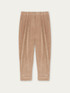 Pantalones modelo zanahoria de terciopelo image number 3