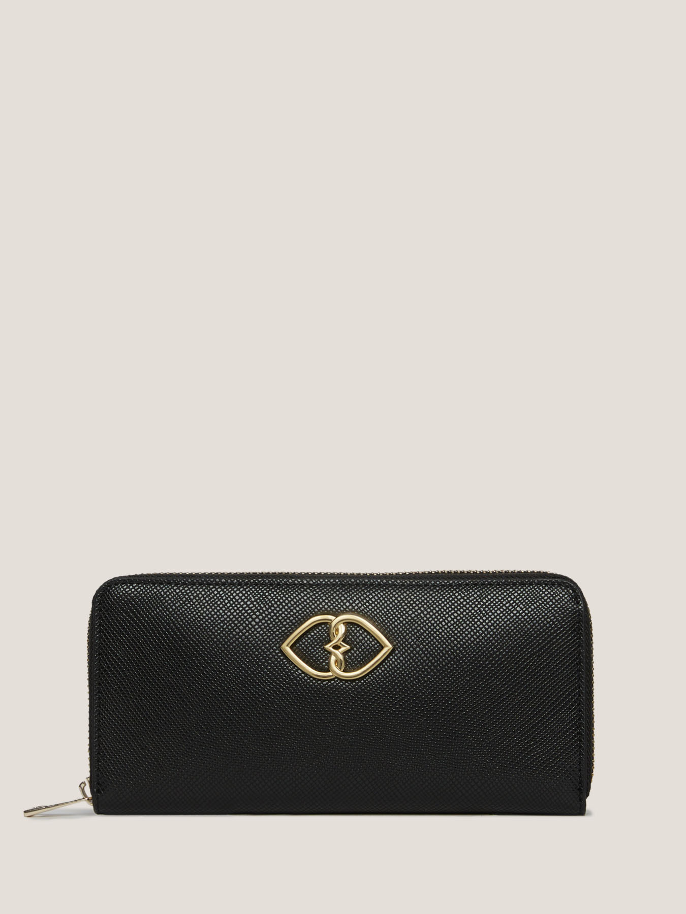 Portafoglio Zip Around in tessuto spalmato image number 0