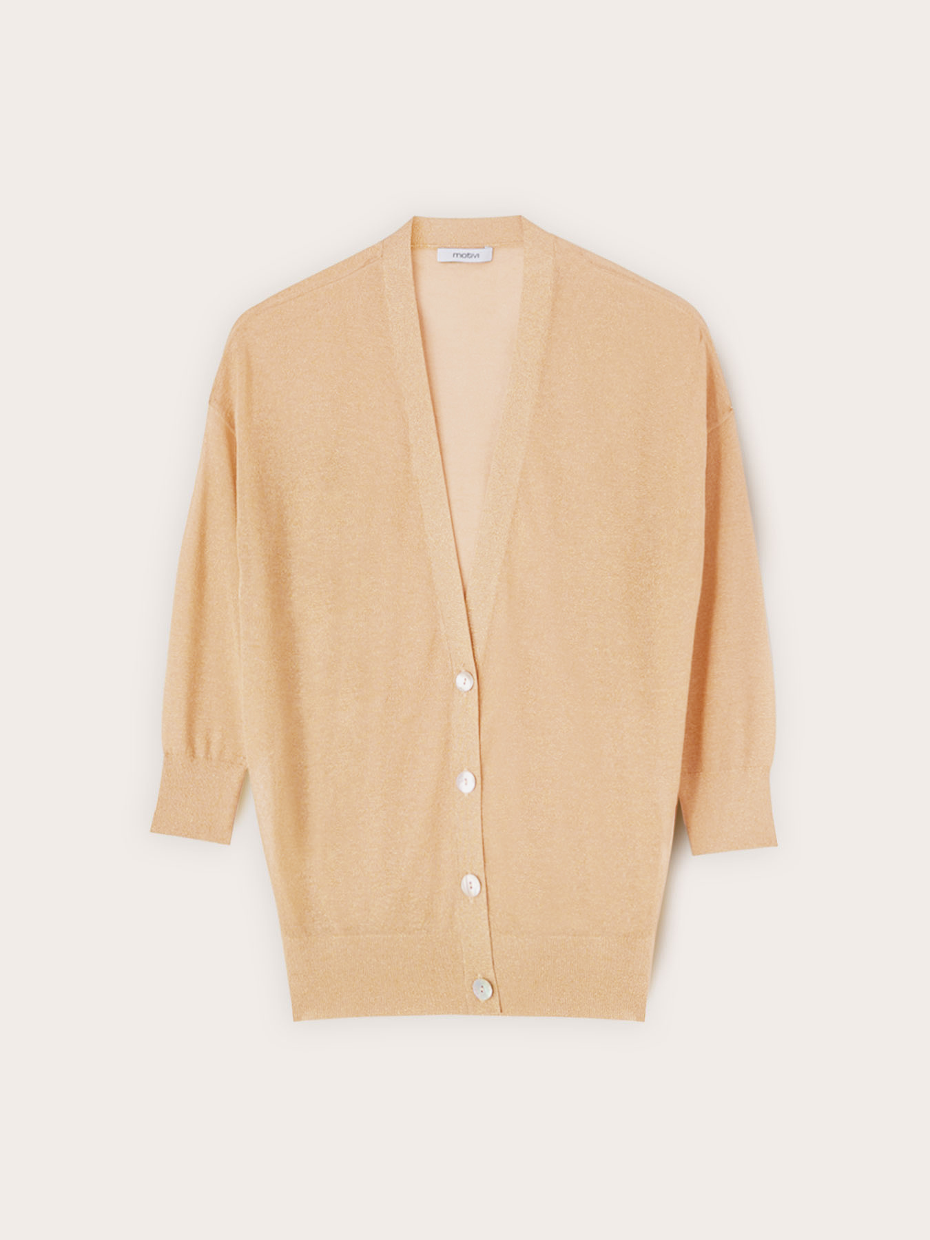 Cardigan aus Viskose-Lurex-Mix image number 4