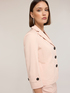 Three-quarter sleeve cotton blend jacket image number 3