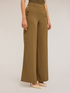 Palazzo pants with side stripe image number 0