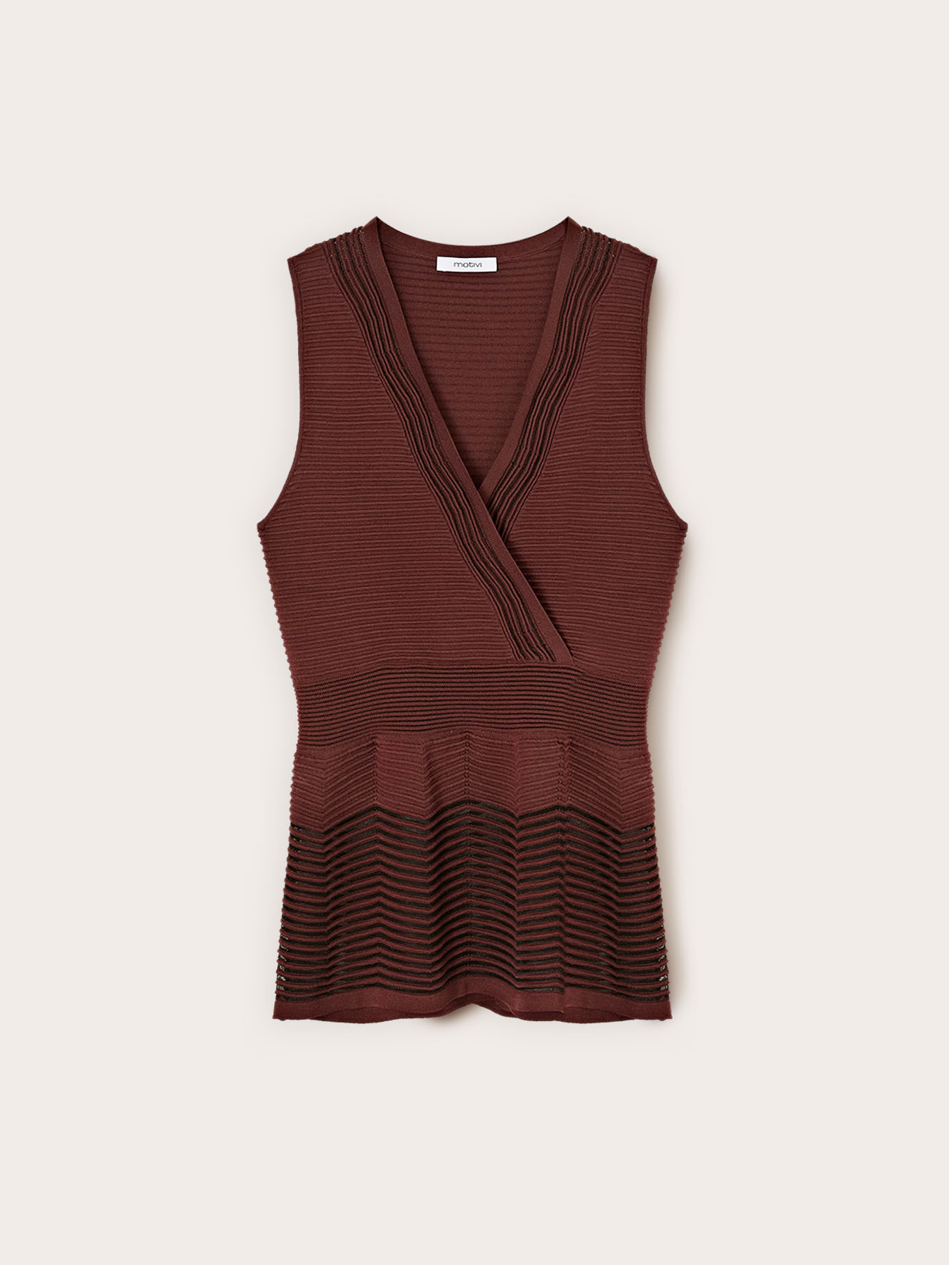 Top din tricotaj lucrat image number 4