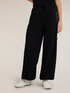 Jogging pants with lace inserts image number 2