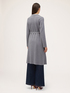 Long cardigan with belt image number 1