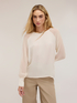 Blouse avec manches raglan semi-transparentes image number 0