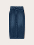 Jupe mi-longue en denim image number 4