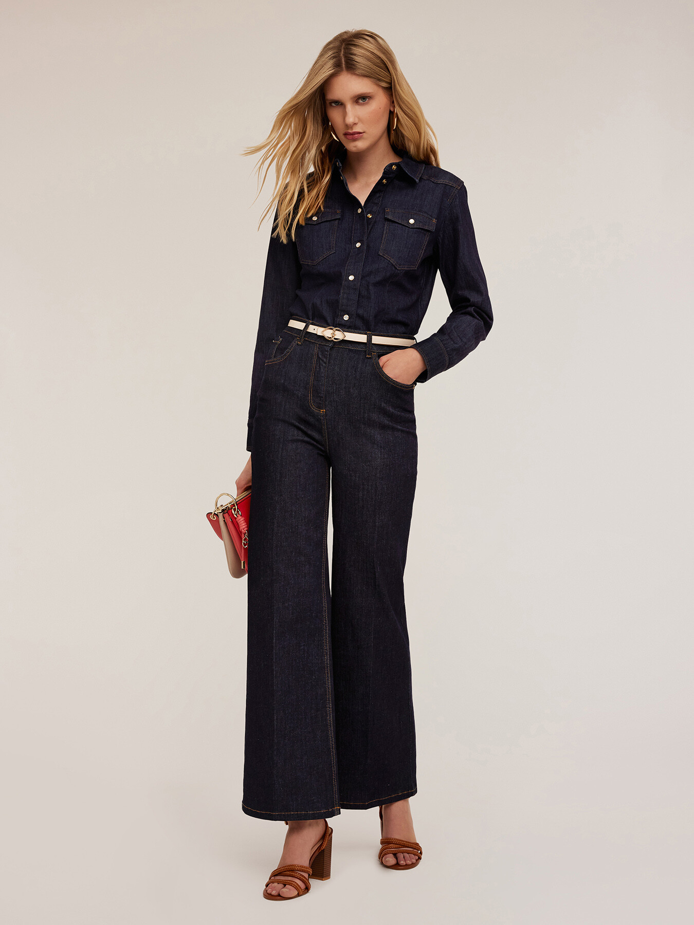 Denim shirt image number 2