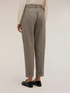 Regular trousers with check pattern turn-up image number 2