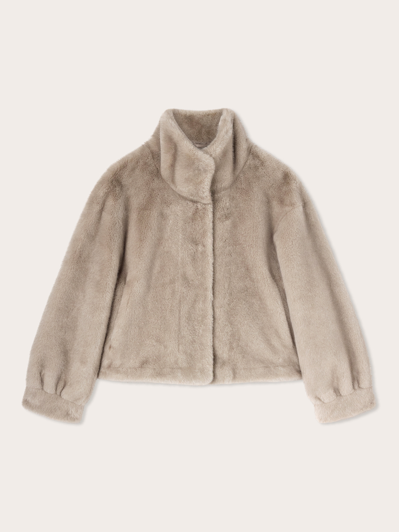 Winterjacke mit hohem Kragen image number 4