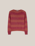 Pull &agrave; rayures lurex image number 3