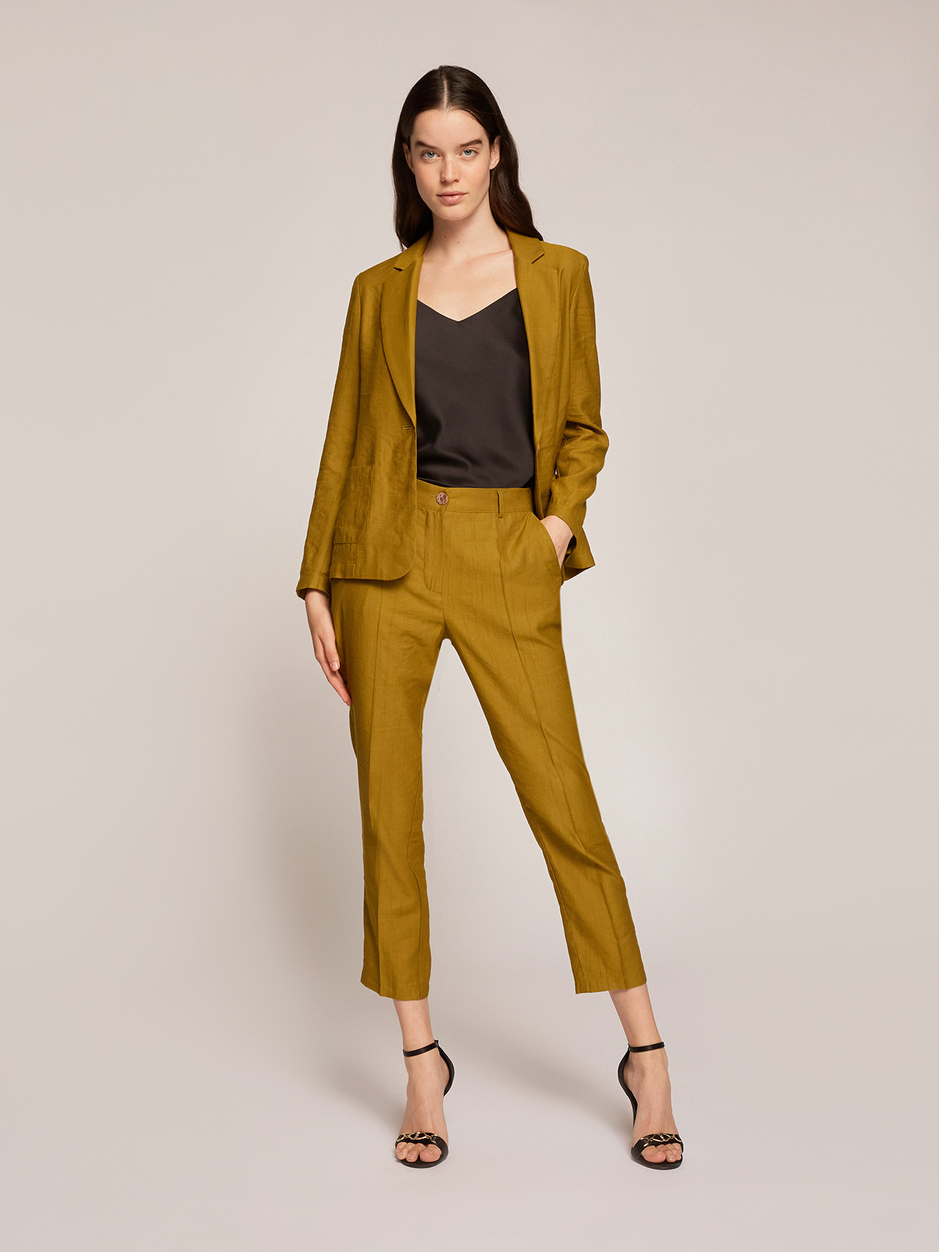 Giacca blazer monopetto image number 0