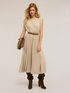 Rochie midi din jerseu lurex image number 0