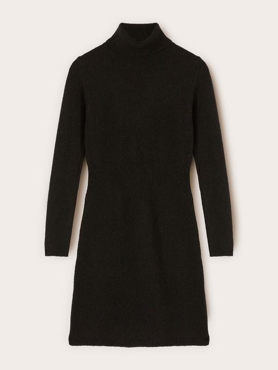 Rochie tubulară din tricot amestec de l&acirc;nă