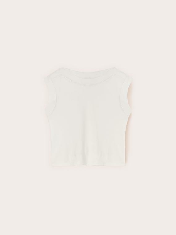 Kimono T-shirt with embroidery