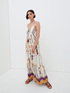 Langes Kleid mit Ethno-Muster image number 0