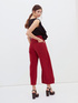 Loose trousers with pleated feature image number 1
