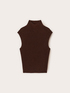 Top in maglia misto lana image number 4