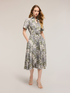 Poplin shirtdress with print image number 2
