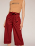 Cropped canvas trousers image number 2