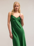 Satin midi dress image number 3