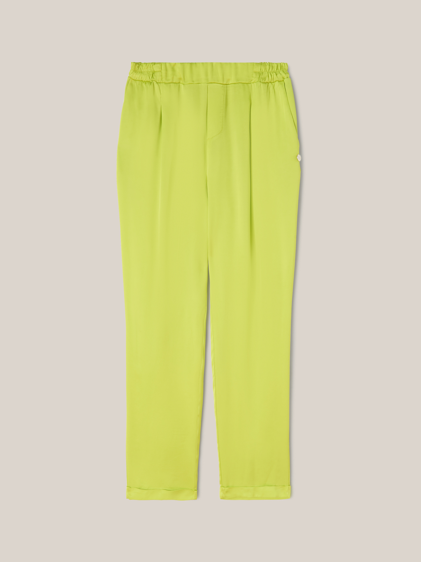 Satin joggers image number 3