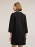 Kleid aus Milano-Strick mit besticktem Kragen image number 1