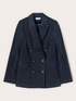 Blazer doppiopetto in denim image number 4