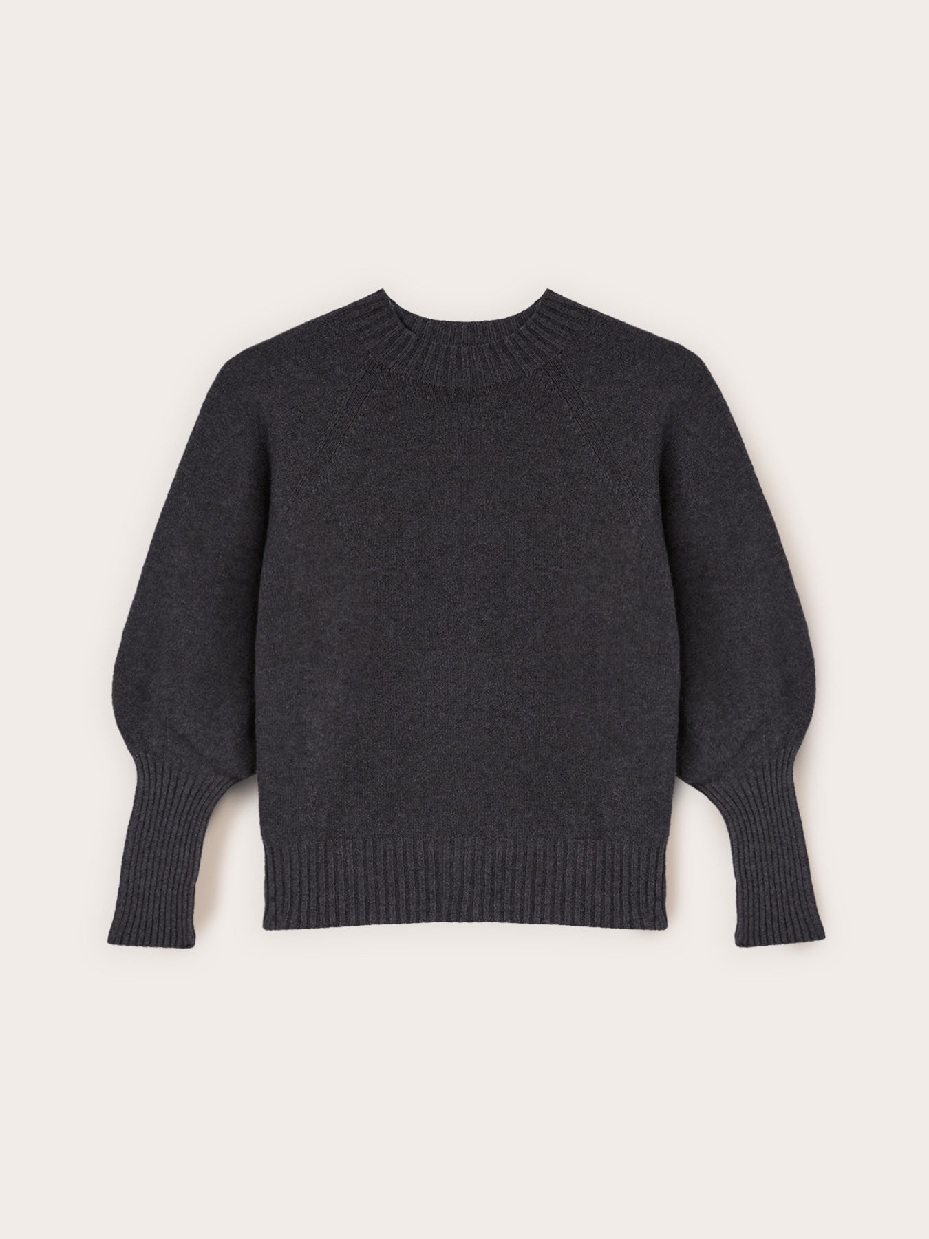 Sweater with voluminous sleeves image number 0