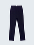 Skinny trousers with ribbing image number 3