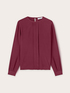 Floaty blouse with pleat image number 4