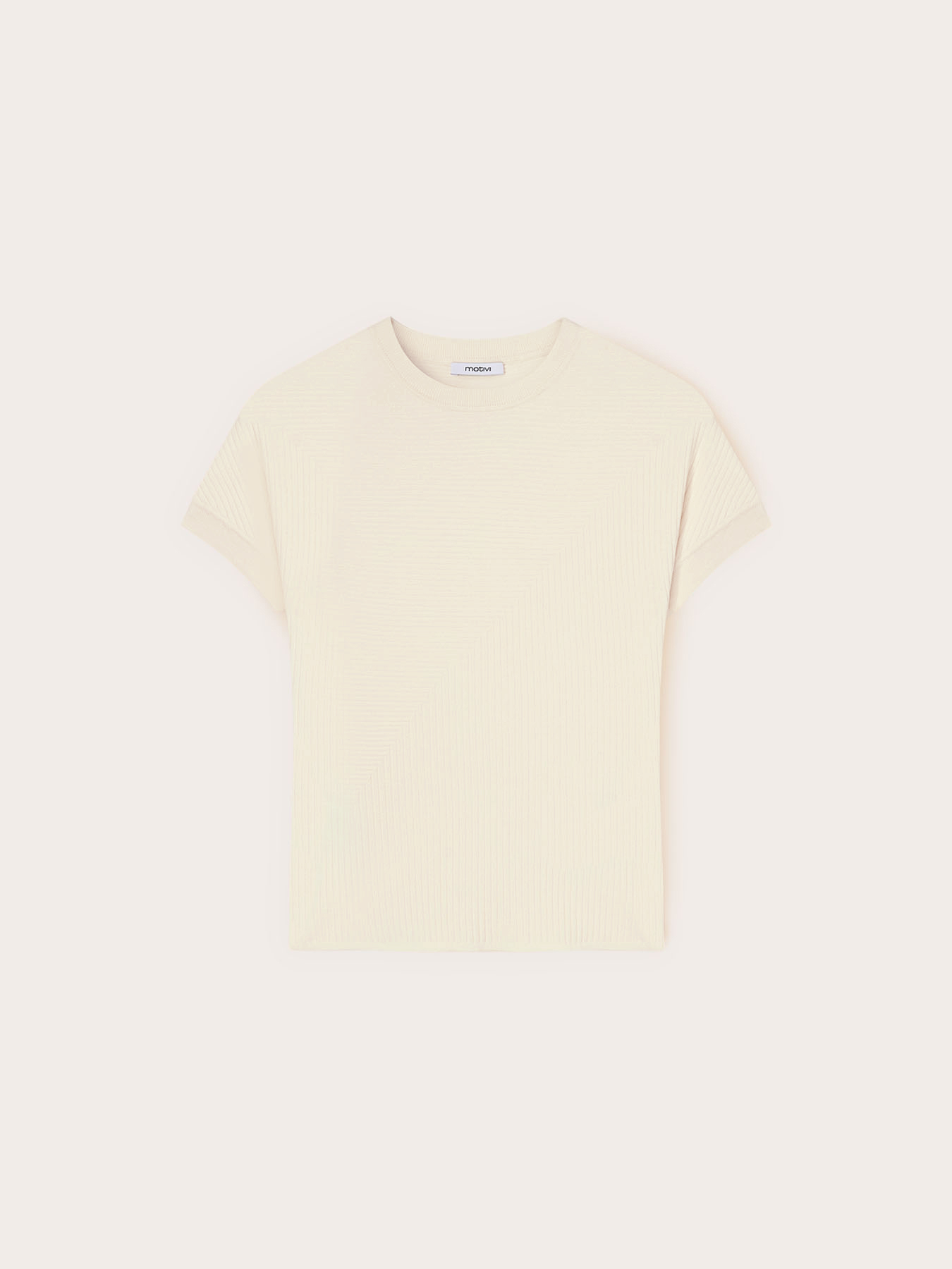 Gerippter Strickpullover mit Kimono&auml;rmeln image number 4